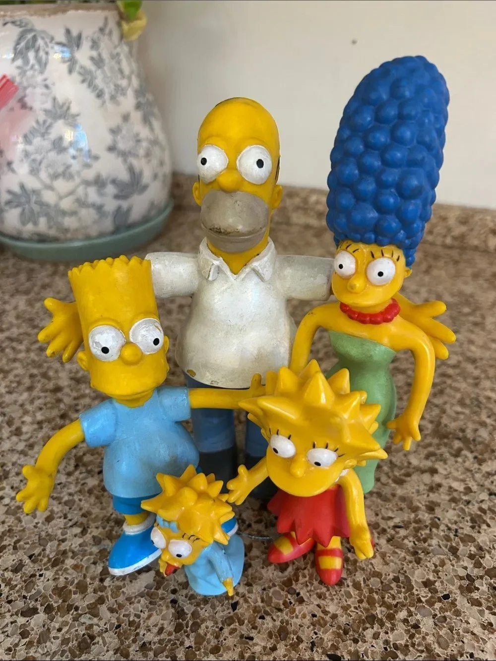 The Simpson Family Action Figure Set - Have some donuts 🍩 🍩 and have fun 🤩